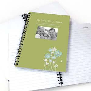 Notizbuch Moderne Blumen