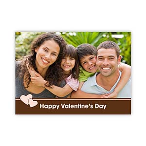 Alles Gute zum Valentinstag Pastel Fotokarte Personalisieren 127x178