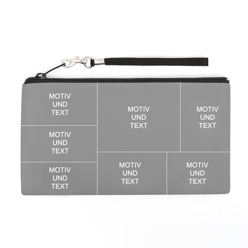 Personalisierte Facebook Instagram Photo Clutches (Mittelgroß) – 2 unterschiedliche Seiten
