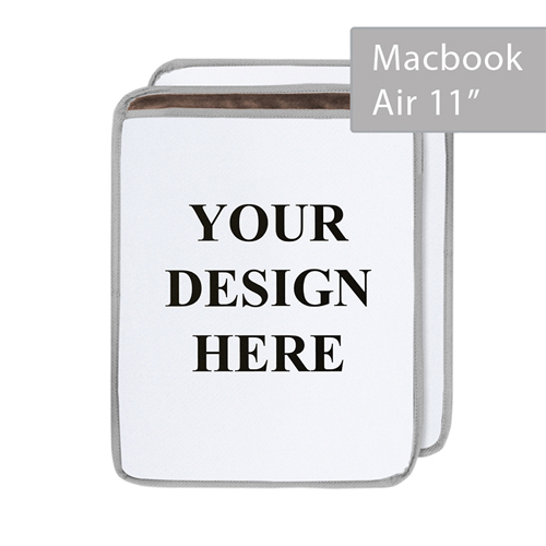 Personalized Ultra-plush Padded MacBook Air 11 Sleeve, Portrait