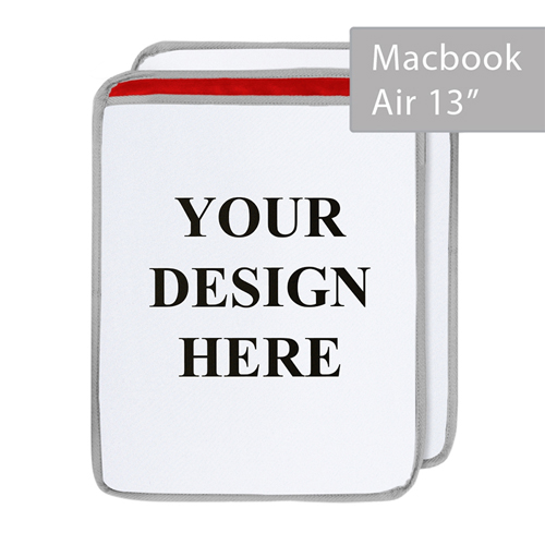 Personalized Ultra-plush Padded MacBook Air 13 Sleeve, Portrait
