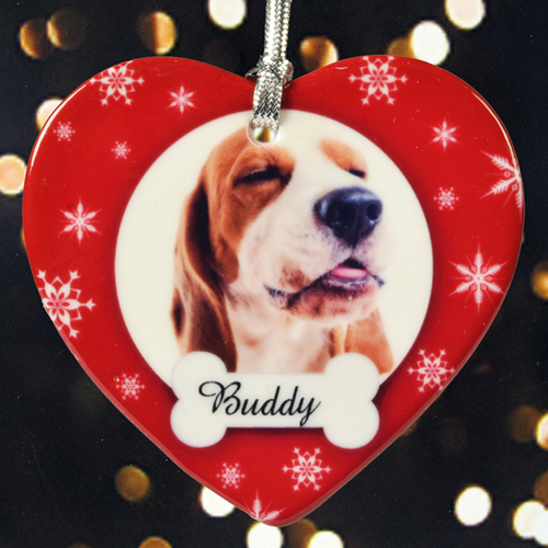 Hunde lieben Knochen Porzellanschmuck