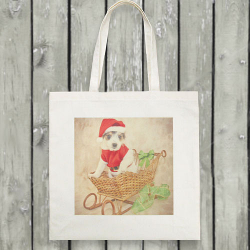 Neun Fotos Collage Werbegeschenk Stofftasche Budget