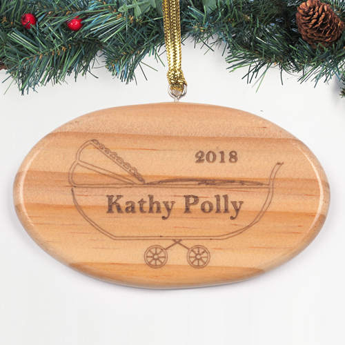 Personalisierte Gravur Kleines Wunder Holzschmuck