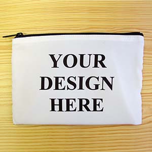 Personalisierte Kosmetiktasche 24,1 x 33,0 cm Beide Seiten gleich