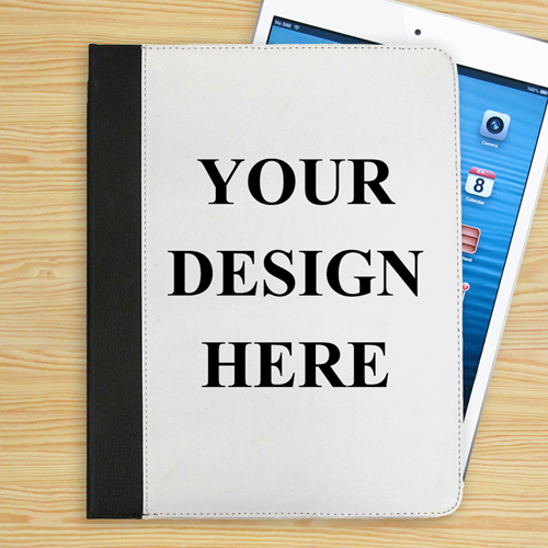 Freie Hintergrundfarbe & Text iPad Folio Case Personalisieren