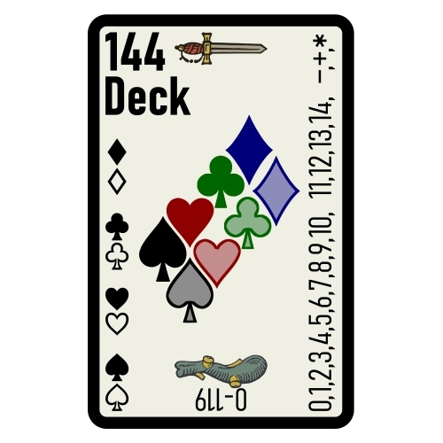 The 144 Deck (plastic stock)