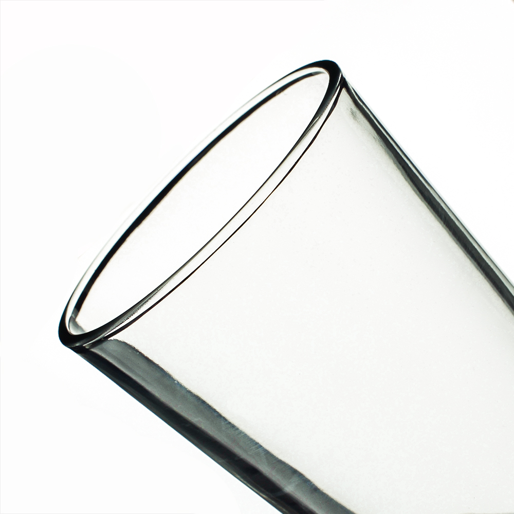thick glass
