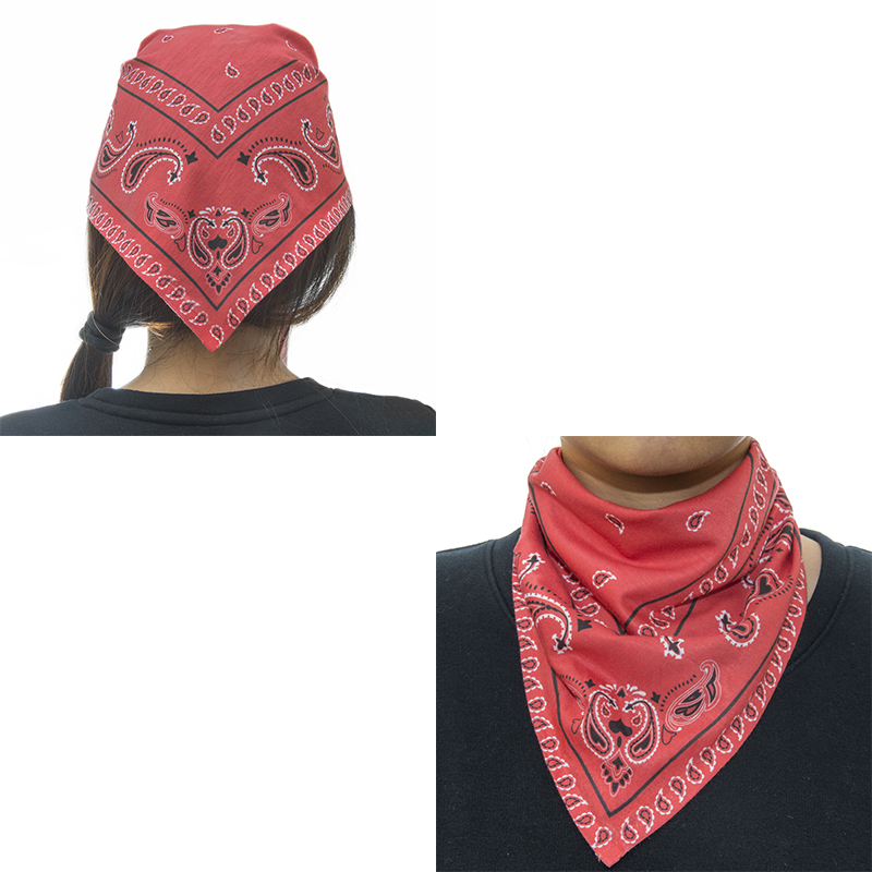 bandana wearing
