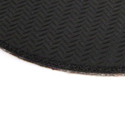 rubber back